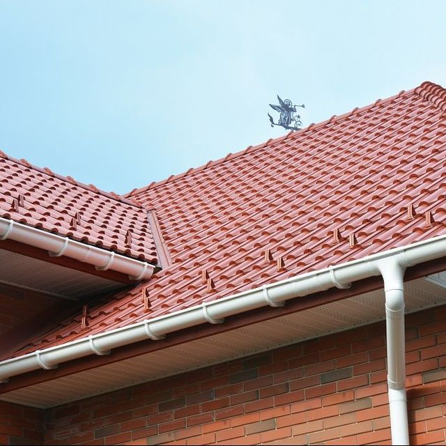 One of our new roofs built by our talented roofing experts