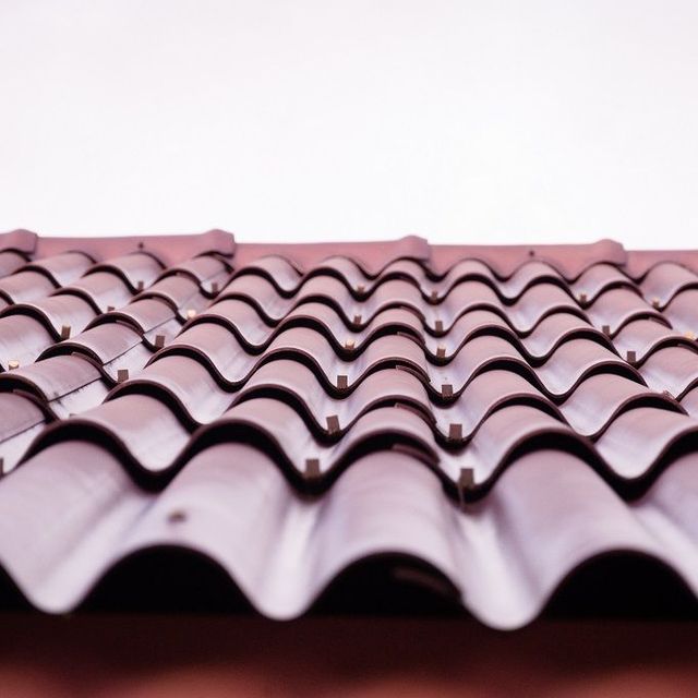 One of our new modern tiled roofs 